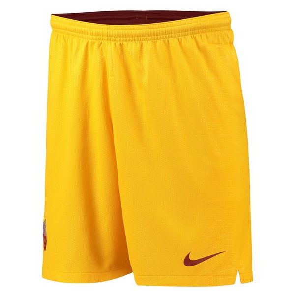 Pantalones As Roma 3ª 2018-2019 Amarillo